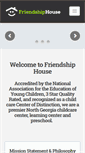 Mobile Screenshot of friendshiphousekids.com